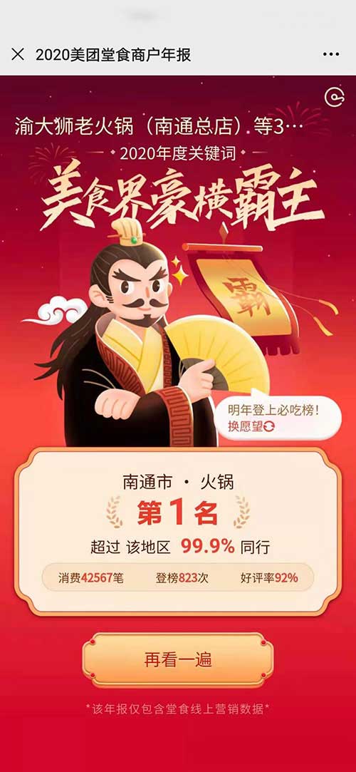 美團(tuán)南通火鍋總店第yi名
